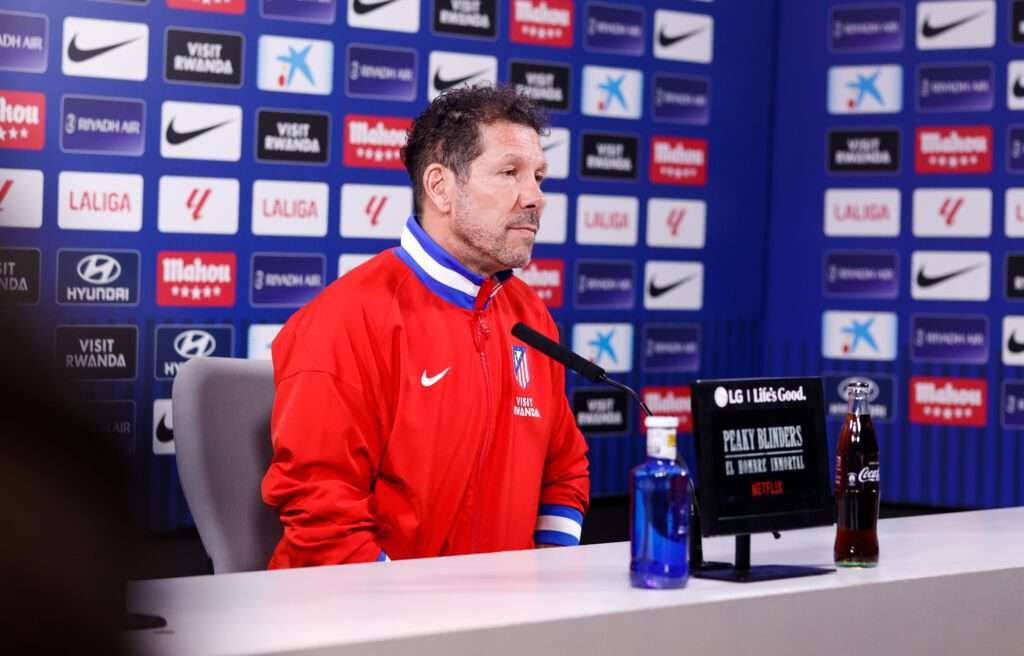 Simeone respalda a Julián Álvarez: "Sus declaraciones fueron correctas"